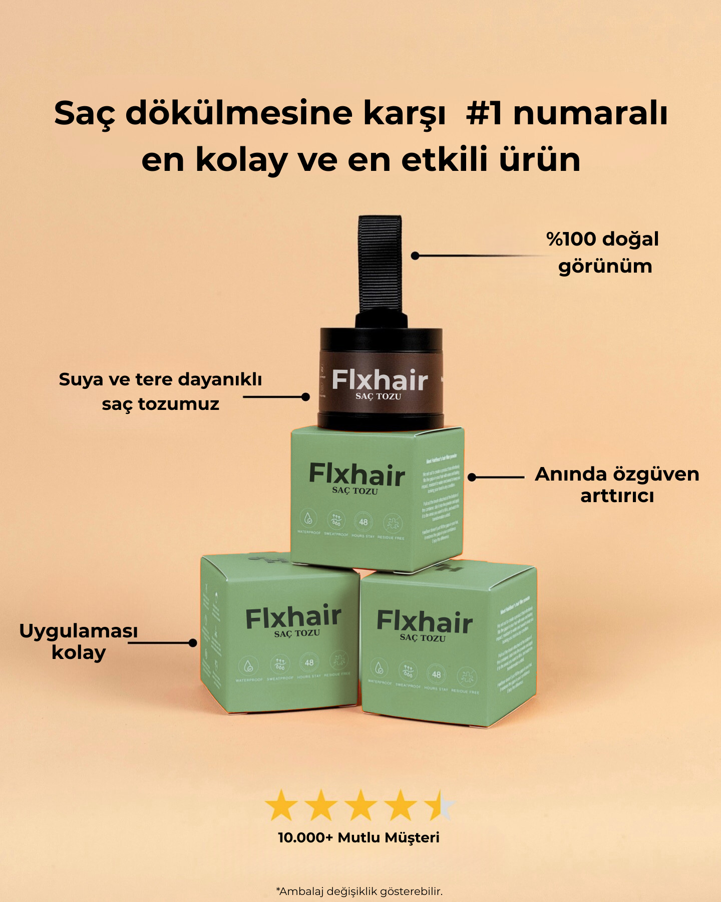 Flxhair Saç tozu